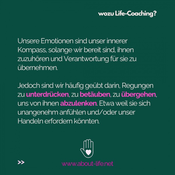 Wozu Coaching und Therapie?