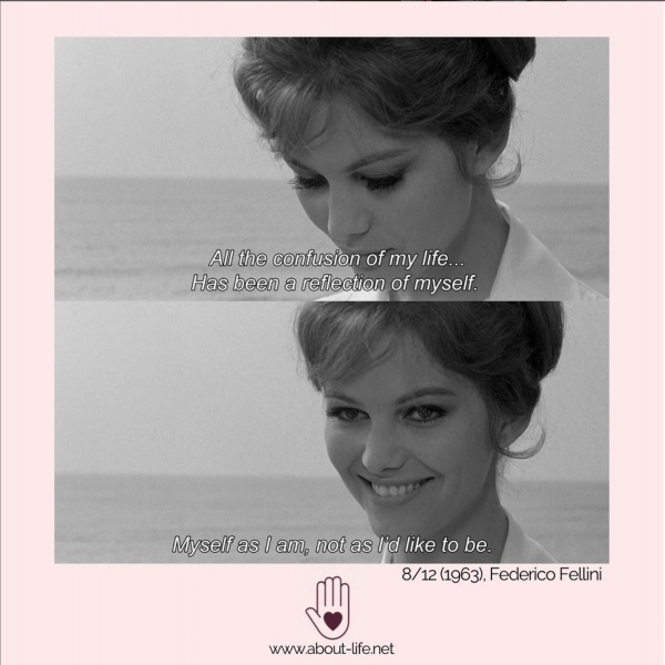 Die ganze Verwirrung meines Lebens war ein Spiegelbild meiner selbst