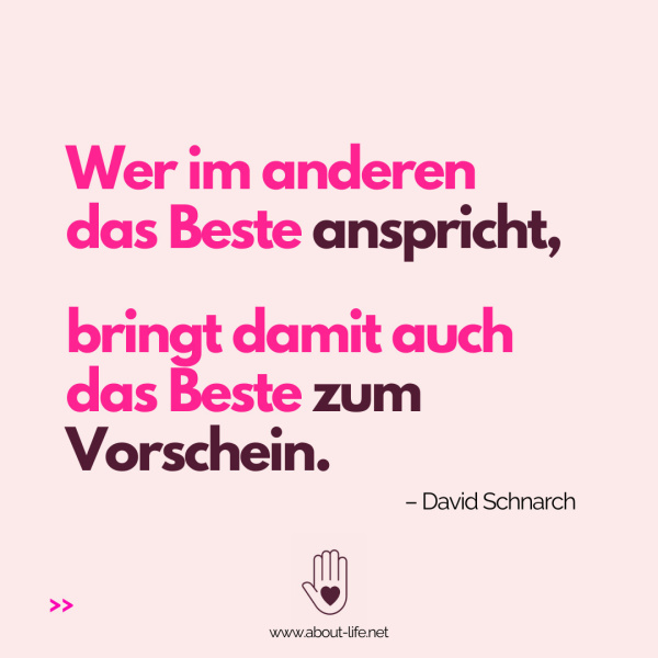 Das Beste im Anderen