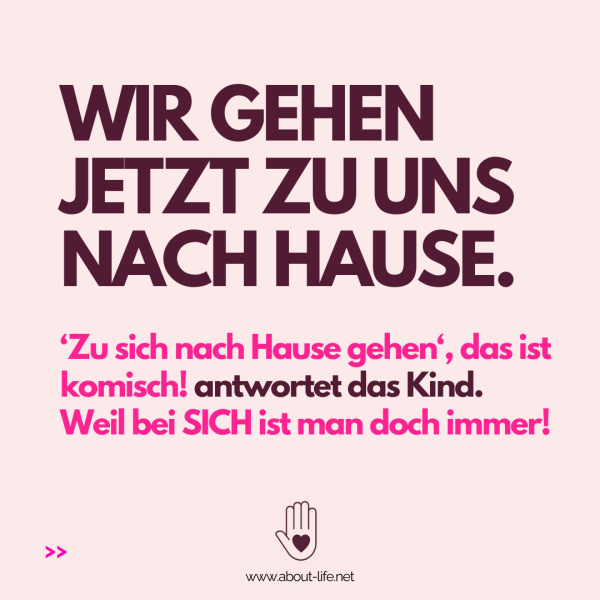 Wo ist "zu Hause"?